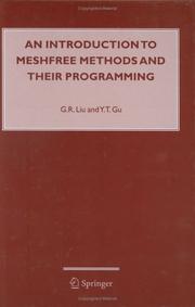 Cover of: An Introduction to Meshfree Methods and Their Programming
