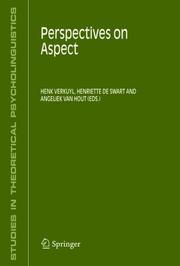 Cover of: Perspectives on Aspect (Studies in Theoretical Psycholinguistics)