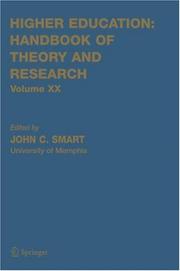 Cover of: Higher Education by John C. Smart, John C. Smart