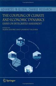 Cover of: The Coupling of Climate and Economic Dynamics by 