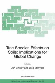 Cover of: Tree Species Effects on Soils: Implications for Global Change: Proceedings of the NATO Advanced Research Workshop on Trees and Soil Interactions, Implications ... IV: Earth and Environmental Sciences)