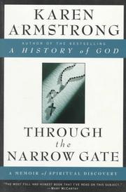 Cover of: Through the Narrow Gate: A Memoir of Spiritual Discovery