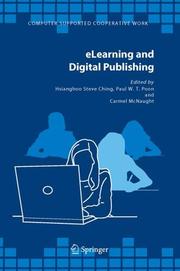 Cover of: eLearning and Digital Publishing (Computer Supported Cooperative Work)