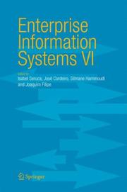 Cover of: Enterprise Information Systems VI