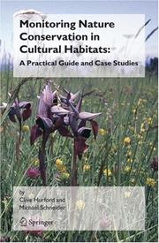 Cover of: Monitoring Nature Conservation in Cultural Habitats: by Clive Hurford, Michael Schneider