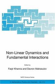 Non-linear dynamics and fundamental interactions by Faqir Khanna, Davron Matrasulov