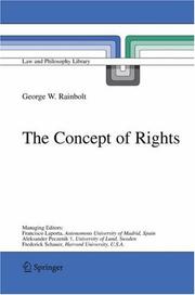 Cover of: The Concept of Rights (Law and Philosophy Library)