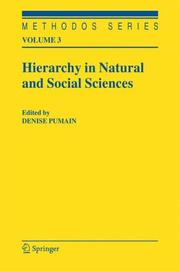 Cover of: Hierarchy in Natural and Social Sciences (Methodos Series)