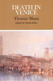 Cover of: Death in Venice by Thomas Mann, David Luke