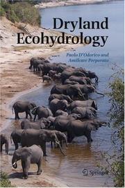 Cover of: Dryland Ecohydrology by 