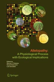 Cover of: Allelopathy by 