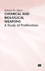 Cover of: Chemical and biological weapons | Edward M. Spiers