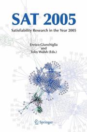 Cover of: SAT 2005: Satisfiability Research in the Year 2005