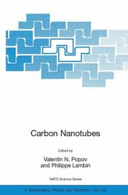 Cover of: Carbon Nanotubes: From Basic Research to Nanotechnology (NATO Science Series II: Mathematics, Physics and Chemistry)