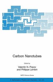 Cover of: Carbon Nanotubes: From Basic Research to Nanotechnology (NATO Science Series II: Mathematics, Physics and Chemistry) by 