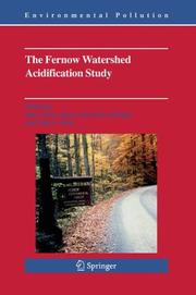 Cover of: The Fernow Watershed Acidification Study (Environmental Pollution) by Mary Beth Adams, David R. DeWalle