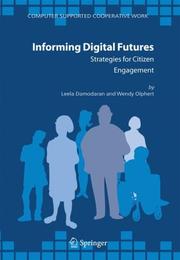 Cover of: Informing Digital Futures by Leela Damodaran, Wendy Olphert