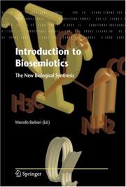 Cover of: Introduction to Biosemiotics