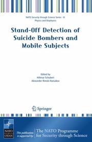 Cover of: Stand-off Detection of Suicide Bombers and Mobile Subjects (NATO Security through Science Series / NATO Security through Science Series B: Physics and Biophysics)