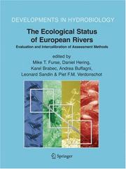 Cover of: The Ecological Status of European Rivers by Mike T. Furse