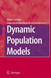 Cover of: Dynamic Population Models