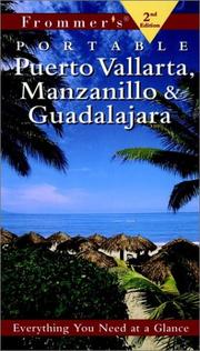 Cover of: Frommer's Portable Puerto Vallarta, Manzanillo & Guadalajara (Frommer's Portable Puerto Vallarta, Manzanillo and Guadalajara)