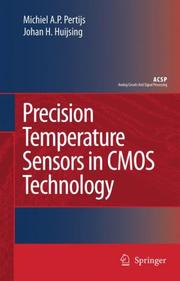 Cover of: Precision Temperature Sensors in CMOS Technology (Analog Circuits and Signal Processing)