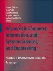 Cover of: Advances in Computer, Information, and Systems Sciences, and Engineering: Proceedings of IETA 2005, TeNe 2005 and EIAE 2005