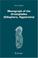 Cover of: Monograph of the Urostyloidea (Ciliophora, Hypotricha) (Monographiae Biologicae)