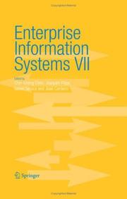 Cover of: Enterprise Information Systems VII by 