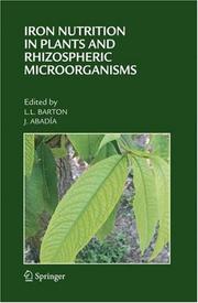 Cover of: Iron Nutrition in Plants and Rhizospheric Microorganisms