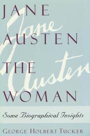 Cover of: Jane Austen the woman: some biographical insights