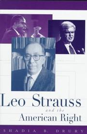 Cover of: Leo Strauss and the American right