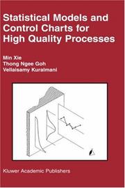 Cover of: Statistical Models and Control Charts for High Quality Processes
