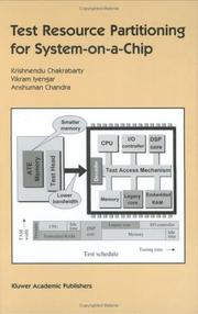 Cover of: Test Resource Partitioning for System-on-a-Chip (FRONTIERS IN ELECTRONIC TESTING Volume 20) (Frontiers in Electronic Testing)