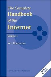 Cover of: Complete Handbook of the Internet, Vol 1