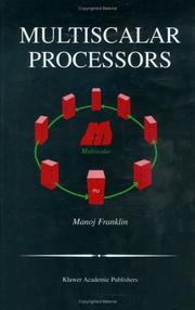 Cover of: Multiscalar Processors