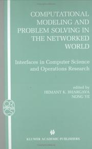 Cover of: Computational Modeling and Problem Solving in the Networked World by 