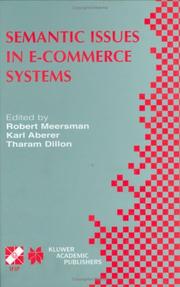 Cover of: Semantic Issues in e-Commerce Systems (IFIP International Federation for Information Processing)