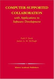 Cover of: Computer-Supported Collaboration with Applications to Software Development (The Springer International Series in Engineering and Computer Science) by Fadi P. Deek, James A. M. McHugh