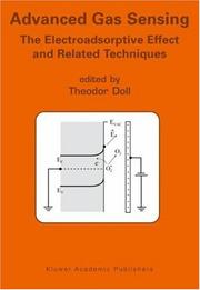 Cover of: Advanced Gas Sensing: The Electroadsorptive Effect and Related Techniques by Theodor Doll