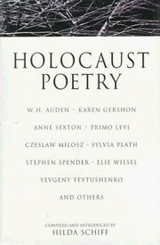 Cover of: Holocaust poetry by compiled and introduced by Hilda Schiff.