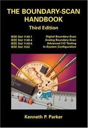 Cover of: The Boundary-Scan Handbook by Kenneth P. Parker, Kenneth P. Parker