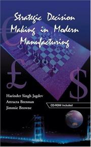Cover of: Strategic Decision Making in Modern Manufacturing