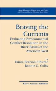 Braving the currents by Tamra Pearson d' Estrée, Tamra Pearson d'Estrée, Bonnie G. Colby