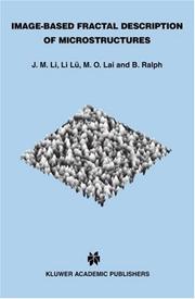 Image-based fractal description of microstructures by J.M. Li, Li Lü, Man On Lai, B. Ralph