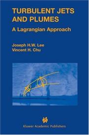 Cover of: Turbulent Jets and Plumes: A Lagrangian Approach