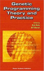 Cover of: Genetic Programming Theory and Practice (Genetic Programming) by 