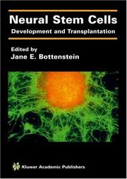 Cover of: Neural Stem Cells by Jane E. Bottenstein