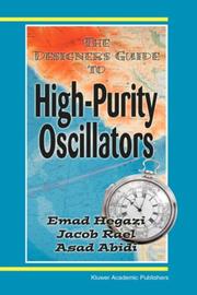 Cover of: The Designer's Guide to High-Purity Oscillators (The Designer's Guide Book Series)
